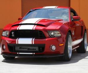 пазл Ford Mustang Shelby GT500 Super Snake